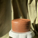 Vanilla Cake with Chocolate Icing